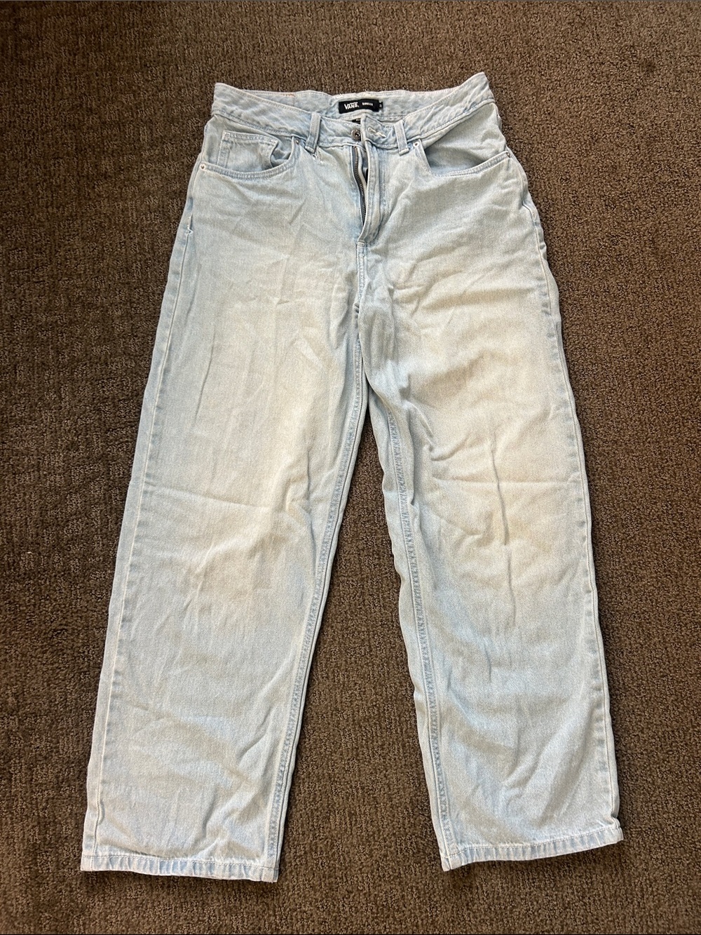 Vans Light Blue Boyfriend Jeans
